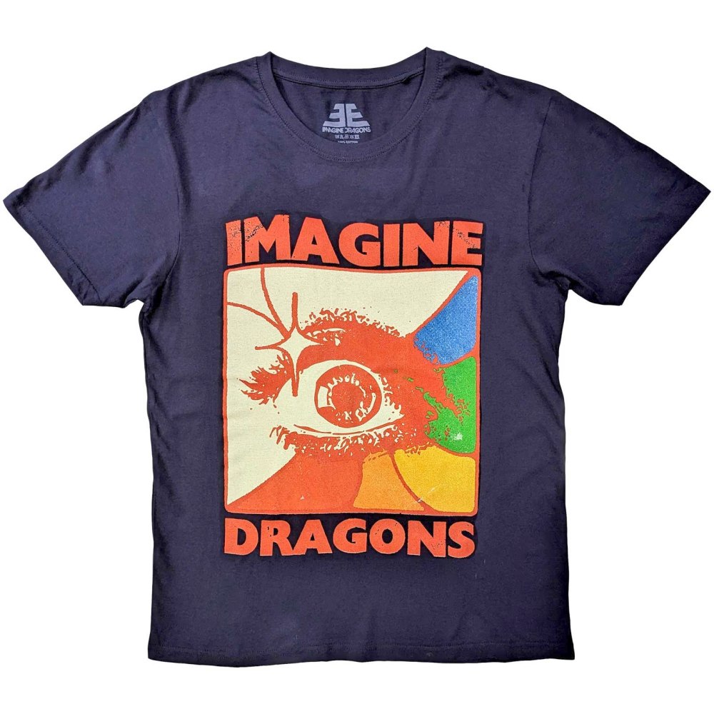 Imagine Dragons - Eye Heren Tshirt - Blauw